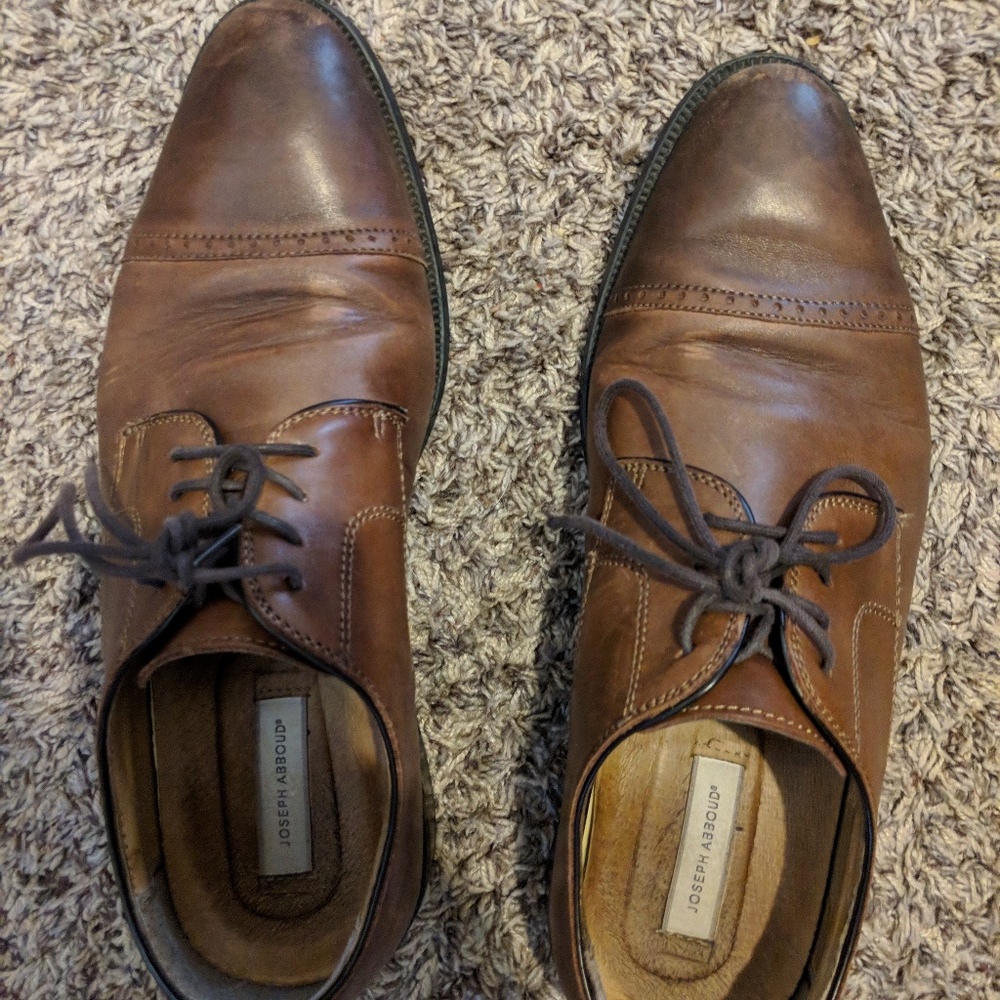 Joseph Abboud Brown Shoes